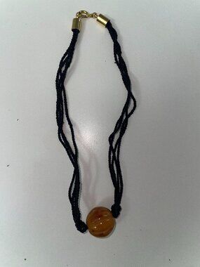 Tribal Black & brown Necklace